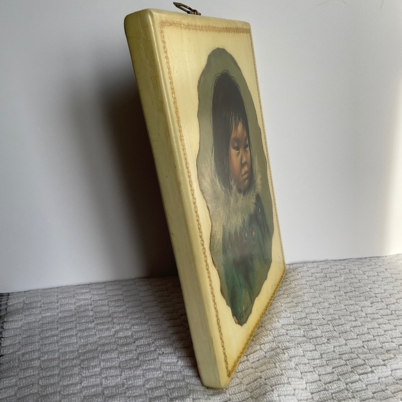 Vintage Dorothy Francis - PANELOO of Frobisher Bay - c. 1960s Print - Folk Art - Picture 10 of 16